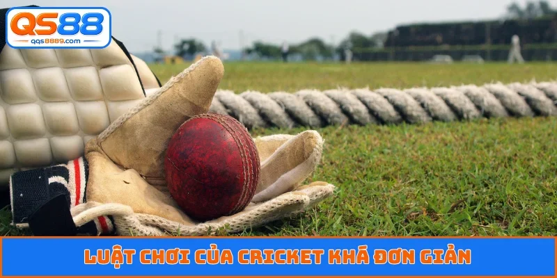 Luật chơi của cricket khá đơn giản