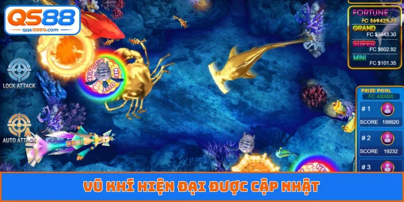 Vũ khí hiện đại được cập nhật